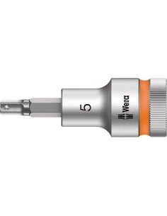 Punta para destornillador1/2 hembra hex con función retención 5x60mm Wera
