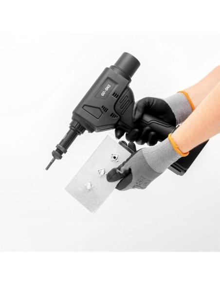 Remachadora p/tuerca rem.ciego a batería GO-SN 1 en maletín 2Ah 36W 2x baty cargador M5-10 Goebel