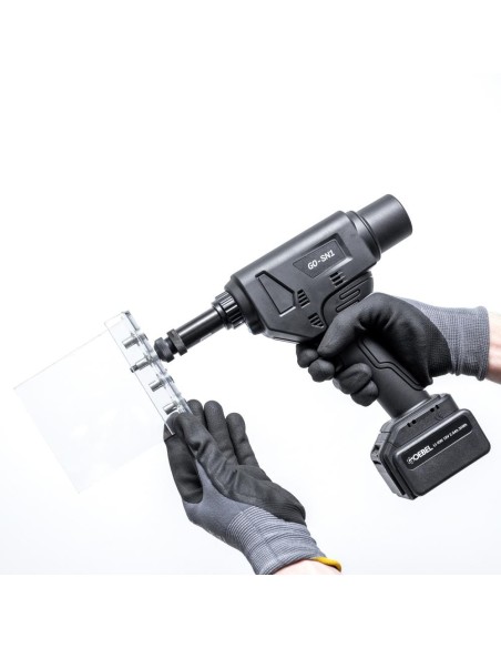 Remachadora p/tuerca rem.ciego a batería GO-SN 1 en maletín 2Ah 36W 2x baty cargador M5-10 Goebel