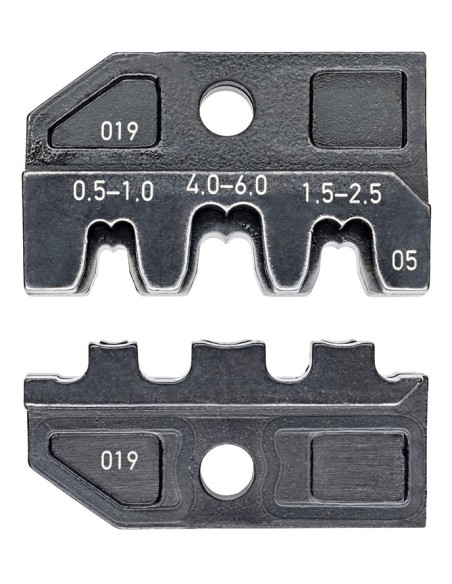 Mordaza intercambiable para conectores faston no aislados 4,8 + 6,3 mm KNIPEX 97 49 05