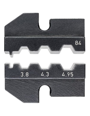 Mordaza intercambiable para conectores Huber/Suhner para cables de fibra óptica KNIPEX 97 49 84