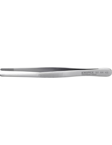 Pinza de precisión niquelada redonda 120mm 3mm KNIPEX