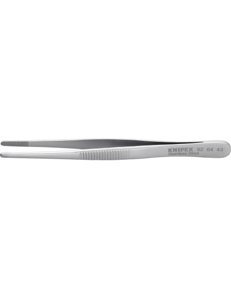 Pinza de precisión niquelada redonda 120mm 3mm KNIPEX