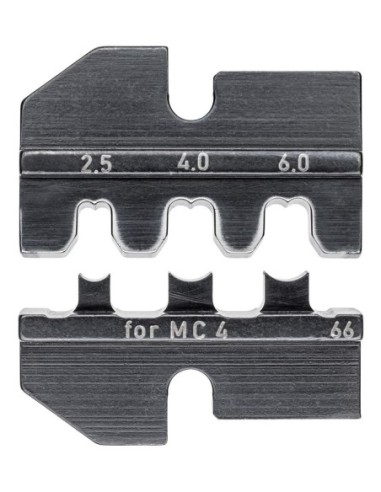Mordaza intercambiable para conectores para cables solares MC4 (Multi-Contact) KNIPEX 97 49 66