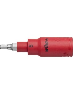Punta para destornillador3/8 hembrahexagonal VDE 5x75mm Wiha