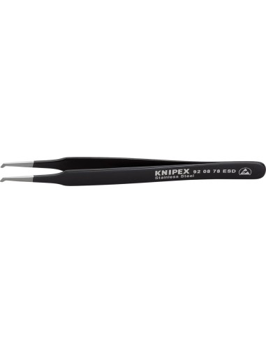 Pinza ESD acodada 120mm negro KNIPEX