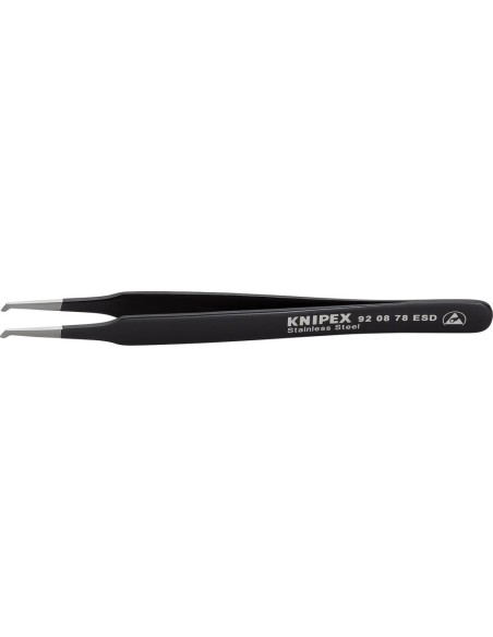 Pinza ESD acodada 120mm negro KNIPEX