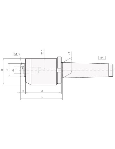 Puntos de torno para CNC de alto rendimiento giratorios MK3 delgados CONZELLA