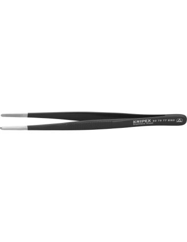 Pinza ESD redonda 145mm 3,5mm negro KNIPEX
