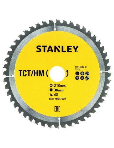 Hoja TCT. ø 210x30 mm. 48 dientes positivos ATB