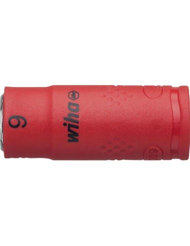 Pieza llave de vaso hexagonal 1/4 9mm VDE Wiha