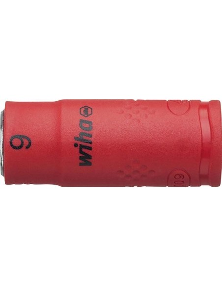 Pieza llave de vaso hexagonal 1/4 9mm VDE Wiha