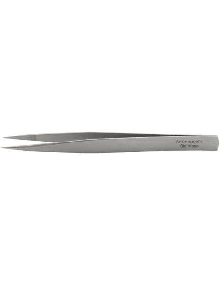 Pinza de precisión punta inoxidable 130mm