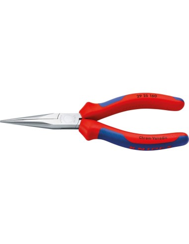 Pinzas de punta 160mm F2 con cab. crm. Knipex