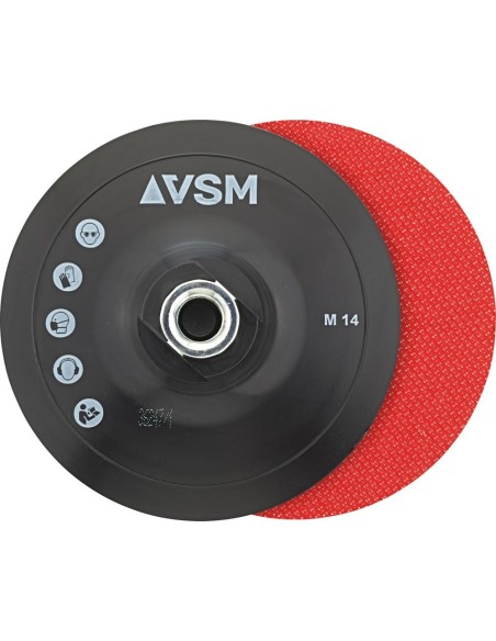 Plato apoyo velcro M14 115mm VSM