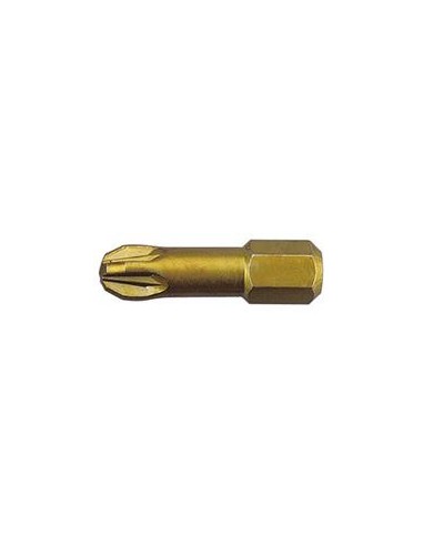 Punta extradura 1/4 DIN3126C6,3 PZ1x25mm