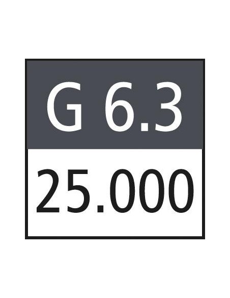 Portabrocas de precisión DIN69893A refrigeración interior 2,5-16 HSK-A 63 WTE
