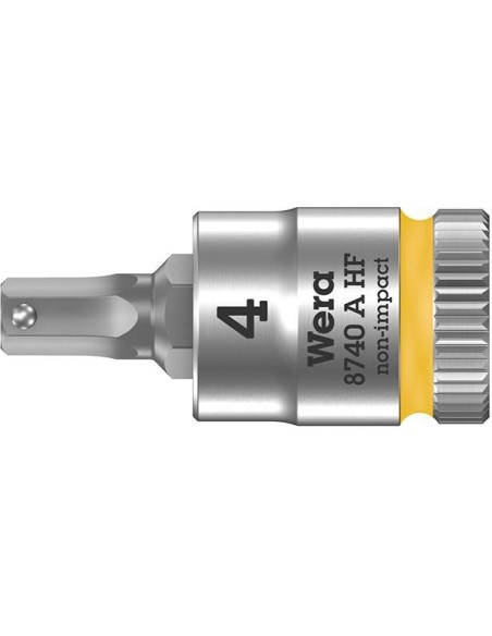 Punta para destornillador1/4 hembra hex con función retención 4x28mm Wera