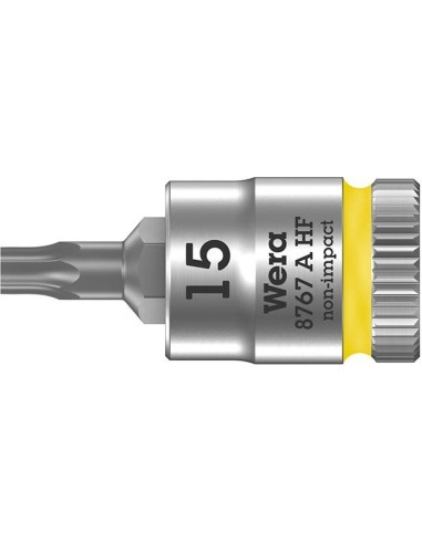 Punta para destornilladorcon función retención 1/4 T15x28mm Wera