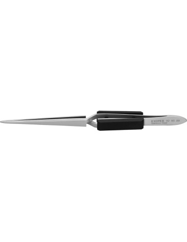 Pinza cruzada puntiaguda niquelada 160mm KNIPEX