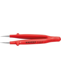 Pinza de precisión VDE puntiaguda recta 130mm KNIPEX