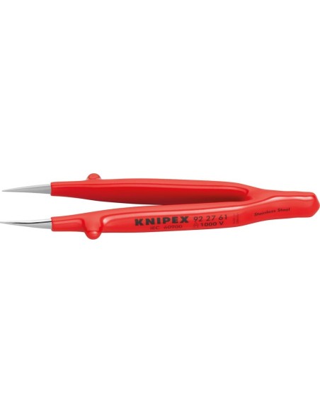 Pinza de precisión VDE puntiaguda recta 130mm KNIPEX
