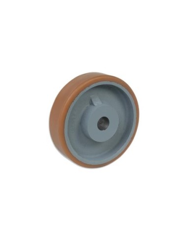 HVL - Núcleo de Hierro fundido color gris - Banda de VULKOLLAN &174 (vulcanizado) color ocre, cojinete Liso | 17-704 100 HVL5