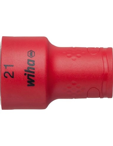 Pieza llave de vaso hexagonal 3/8 21mm VDE Wiha
