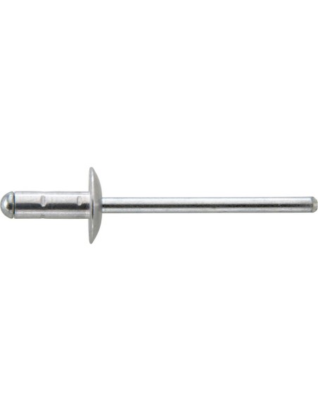 Remache ciego polivalentecabeza grande aluminio/ acero 4,8x25mm GESIPA
