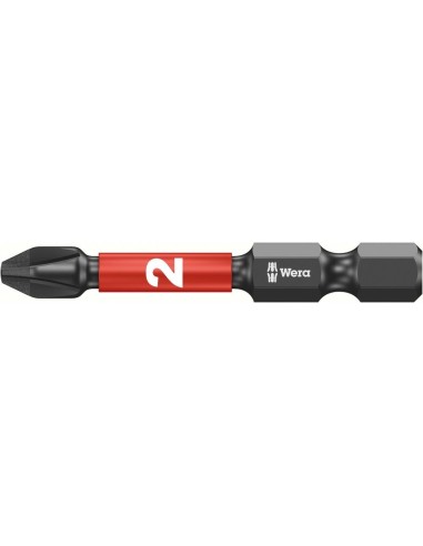 Punta Impaktor 1/4 DIN 3126 E6,3 PH2x50mm Paquete 5 uds Wera