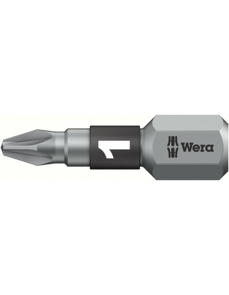 punta BiTorsion alta dureza 1/4 DIN3126C6,3 PZ1x25mm Wera