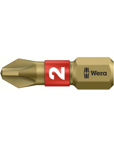 Punta BiTorsion 1/4 DIN3126C6,3 PH2x25mm Wera