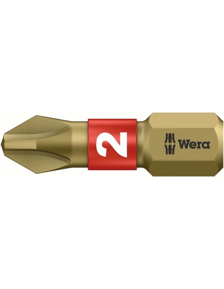 Punta BiTorsion 1/4 DIN3126C6,3 PH2x25mm Wera
