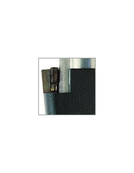 Sargento de fundición maleable con mango de 2 componentes 600x120mm / 35x11mm BESSEY