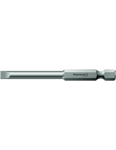 Punta dureza tenaz 1/4 DIN3126E6,3 plano 5,5x1x89mm