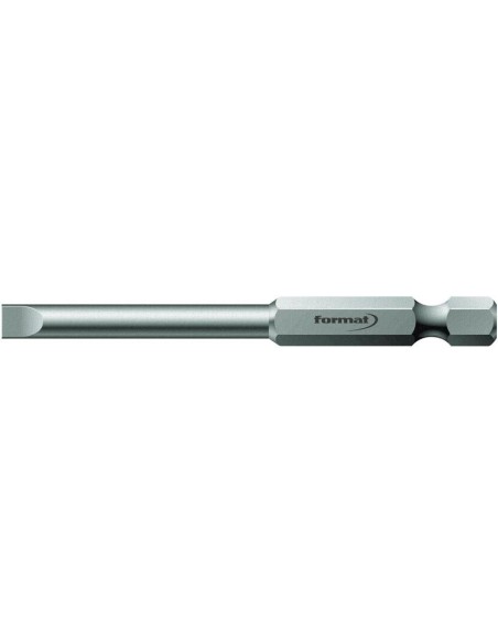 Punta dureza tenaz 1/4 DIN3126E6,3 plano 5,5x1x89mm