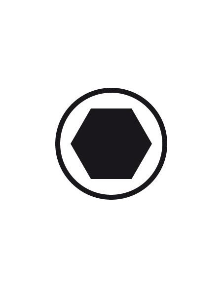 Punta Impaktor 1/4 DIN 3126 E6,3 hembra hexagonal 4x50mm Paquete 5 uds Wera