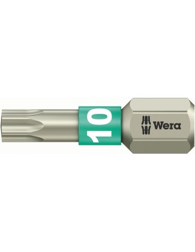 Punta inoxidable 1/4 DIN3126C6,3 T10x25mm Wera