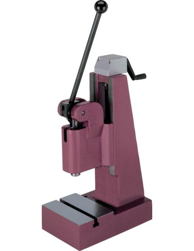 Prensa de palanca con palanca acodada 2600kp carrera 60mm Berg Schmid tecnología de prensado