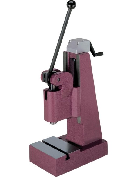 Prensa de palanca con palanca acodada 2600kp carrera 60mm Berg Schmid tecnología de prensado