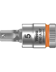 Punta para destornillador1/4 hembra hex con función retención 5x28mm Wera