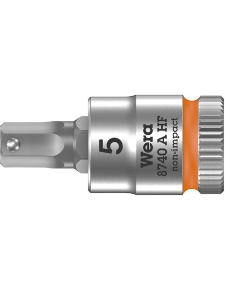 Punta para destornillador1/4 hembra hex con función retención 5x28mm Wera