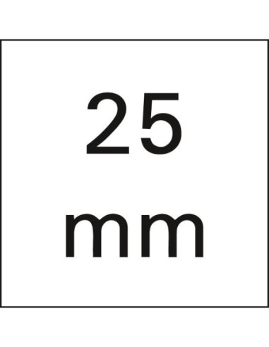 Punta Impaktor 1/4 DIN 3126 C6,3 T25x25mm Paquete 10 uds Wera