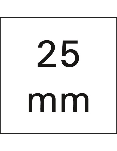 Punta Impaktor 1/4 DIN 3126 C6,3 T25x25mm Paquete 10 uds Wera