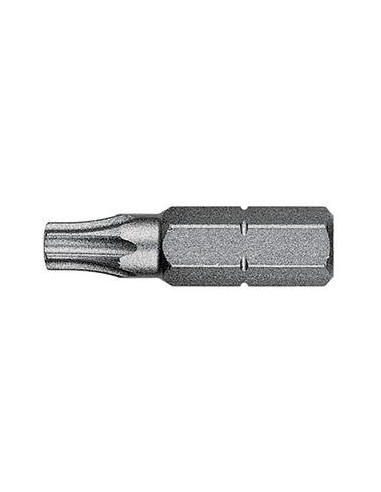 Punta dureza tenaz 1/4 DIN3126C6,3 T6x25mm