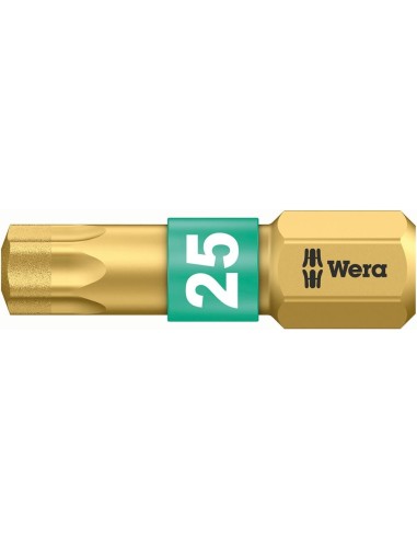 Punta diamante 1/4 DIN3126C6,3 T25x25mm Wera