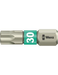Punta inoxidable 1/4 DIN3126C6,3 T30x25mm Wera