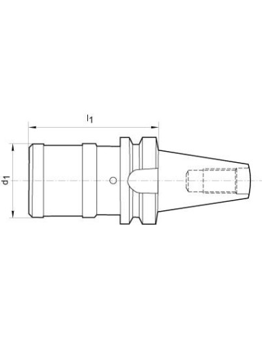 Portamachos de cambio rápido SB6339 M14-33 BT50FORTIS