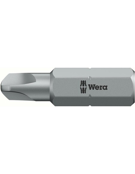 Punta dureza tenaz 1/4 DIN3126C6,3 TRI-Wing 3x25mm Wera