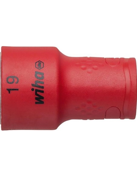 Pieza llave de vaso hexagonal 3/8 19mm VDE Wiha